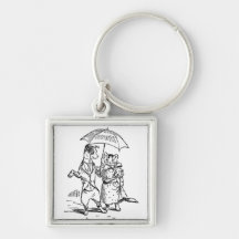 Guys Like Dogs - Cats Like Ladies Humour Key Chains