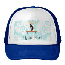 Gymnastics Balance Beam Mesh Hat