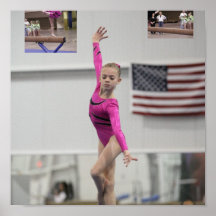 Gymnastics Beam Print