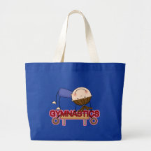 GYMNASTICS - Brunette Girl Balance Beam t-shirts Bag