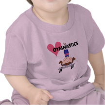 GYMNASTICS - Brunette Girl Handstands Shirts