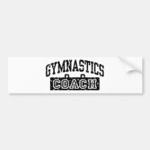 Gymnastics Coach Bumper Stickers