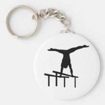 Gymnastics Keychain