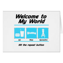 Gymnastics My World Cards