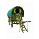 Gypsy bowtop caravan postcards