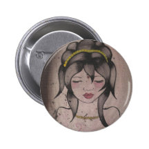 Gypsy girl button