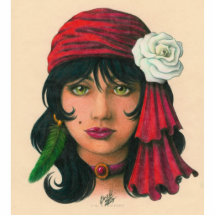 Gypsy II Acrylic Cut Out