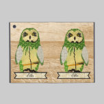Gypsy Jade Owl Personalized  iPad Case powis icase