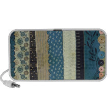 Gypsy Patchwork PC Speakers