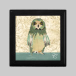 Gypsy Polkadot Owl Monogram Gift Box gift boxes