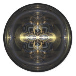 Gyro Round Sticker