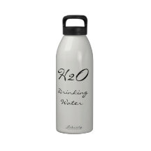 H2O  Drinking Water  ~ Water Bottle