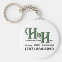 H&H Contractors Inc. Key Chain