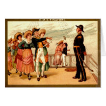 H.M.S. Pinafore Greeting Cards