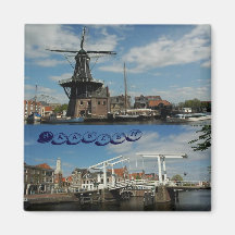 Haarlem Refrigerator Magnet