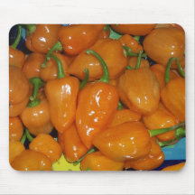 Habanero chillis mousemat