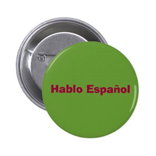 "Hablo Espanol" Button