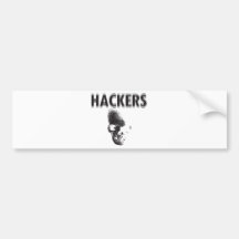 Hackers Bumper Sticker