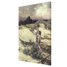 Hagar and Ishmael Canvas Prints