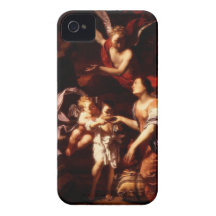 Hagar and Ishmael in the Wilderness iPhone 4 Cover