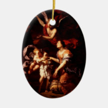 Hagar and Ishmael in the Wilderness Ornament