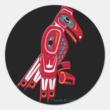 HAIDA EAGLE Collection Stickers