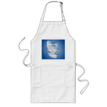 Hail Mary Prayer  Long Apron