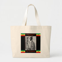 Haile Selassie the Lion of Judah, Jah Rastafari Canvas Bag