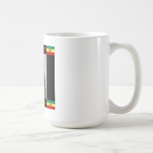 Haile Selassie the Lion of Judah, Jah Rastafari Coffee Mugs
