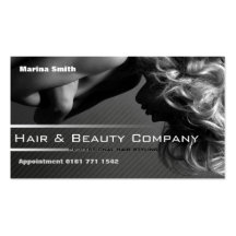 Hair & Beauty Salon [fully customisable] Business Card