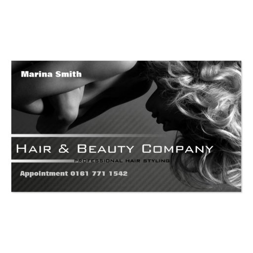 Hair & Beauty Salon [fully customisable] Business Card