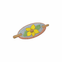 Hair Clip embroidered shirts