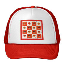 Hair Colour Bingo Mesh Hats