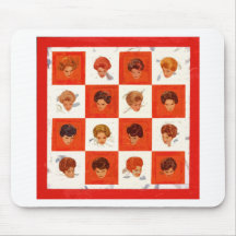Hair Colour Bingo Mouse Pads
