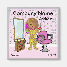 Hair Salon Magnet