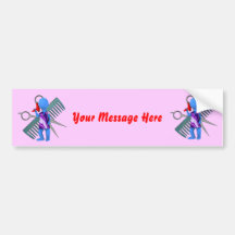 Hair Stylist Bumper Stickers