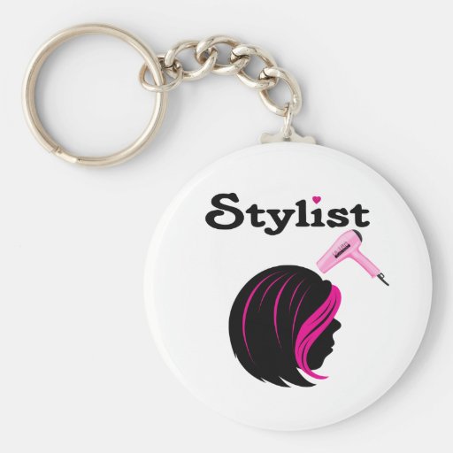 Hair Stylist Keychain