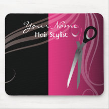 Hair Stylist mouse pad