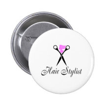 Hair Stylist (Pink/Scissors)