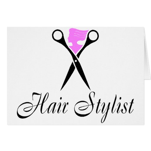 Hair Stylist (Pink/Scissors) Cards