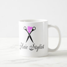 Hair Stylist (Pink/Scissors) Mug