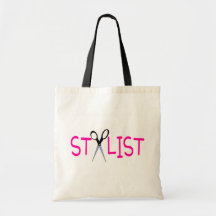 Hair Stylist Pink with Scissors Bag