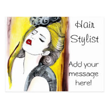Hair Stylist Post Cards