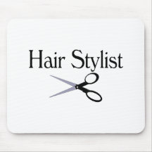 Hair Stylist Scissors Mouse Pads