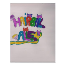 Hairball Alley Postcard