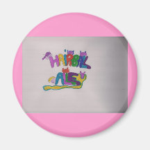 Hairball Alley Refrigerator Magnets