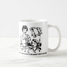 Hairdresser Humour - Of course I can keep a secret Mug