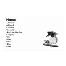 HairdresserItems060910Shadows, Name, Address 1,... Business Card Templates