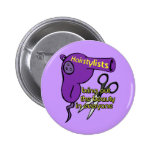Hairstylists Button