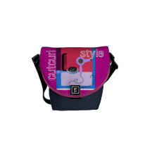 Hairstylist's messenger bag